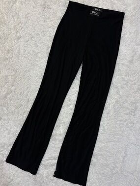 Dolce & Gabbana Black Slim Leg Pants